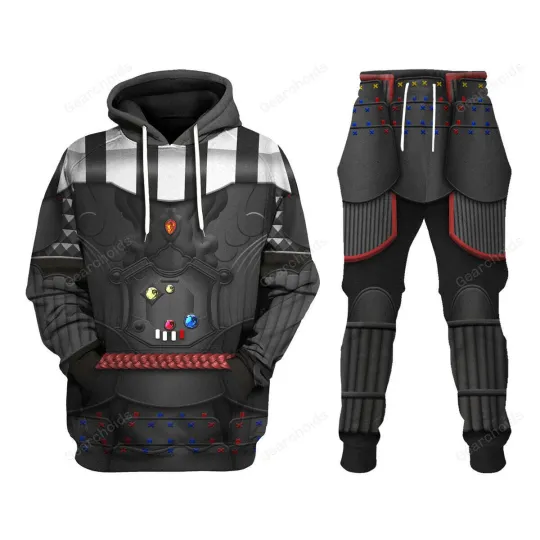 Star Wars Darth Vader Samurai Costume Hoodie Sweatpants