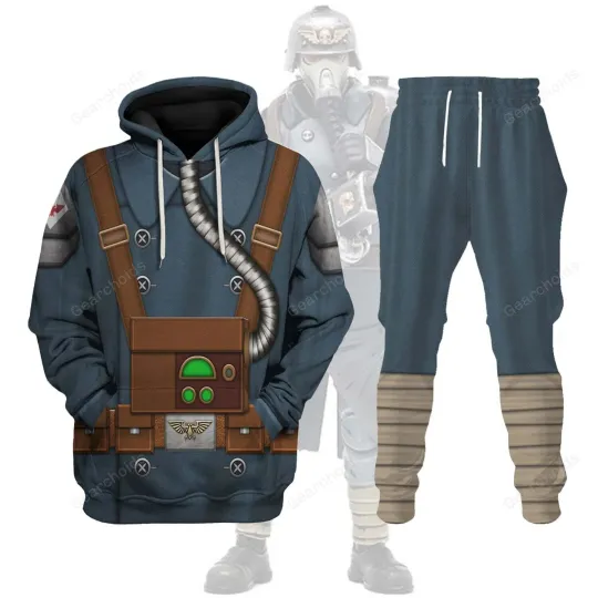 Discover Personalized Death Korps - Costume Cosplay Hoodie Sweatshirt Sweatpants WHHS08