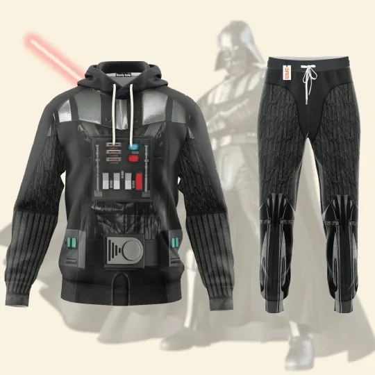 Star Wars Darth Vader Costume Hoodie Sweatpants