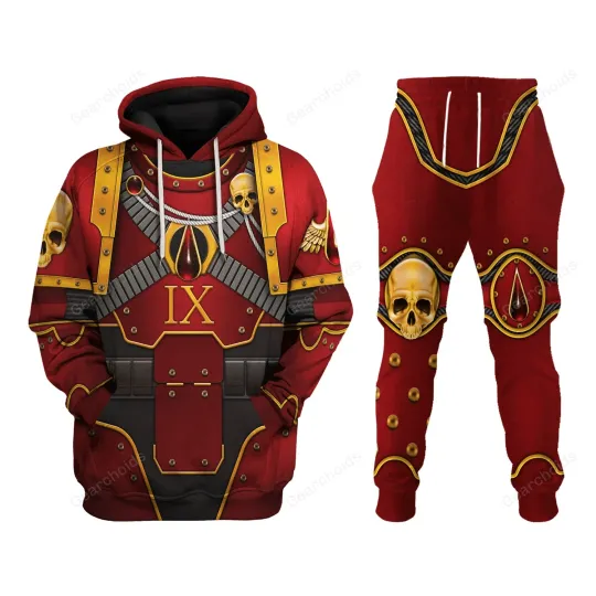 Discover Blood Angels IX Captain - Costume Cosplay Hoodie