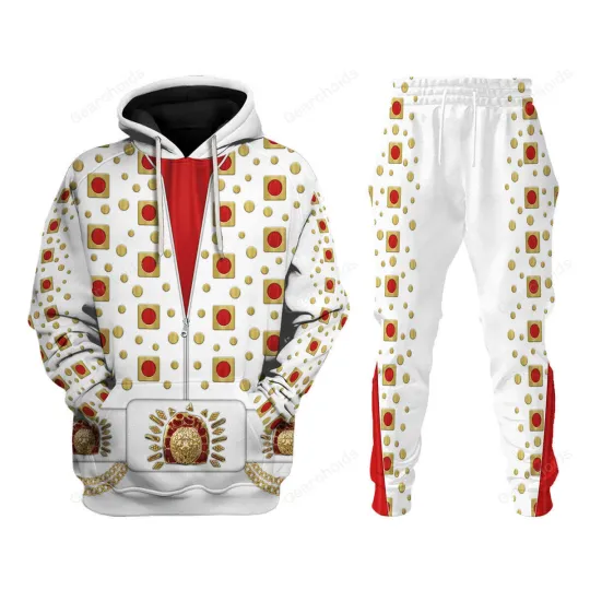 Discover Elvis Eyelet Suit - Costume Cosplay Hoodie Sweatpants