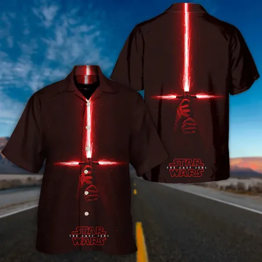 Discover Disney Star Wars The Last Jedi Hawaiian Shirt Summer Beach Aloha