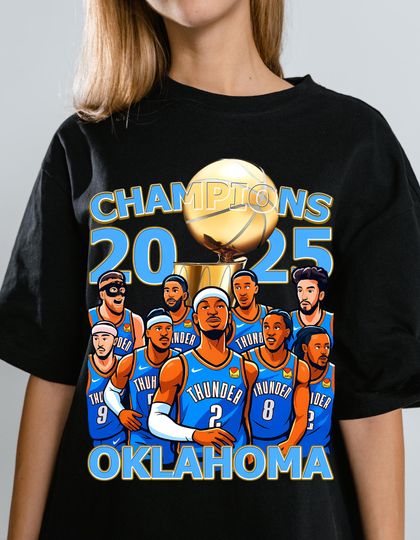 Discover 2025 Basketball Champions T-Shirt Design: Oklahoma PNG (Digital Download)