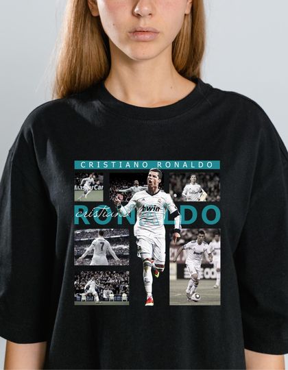 Cristiano Ronaldo Soccer Graphic T-Shirt