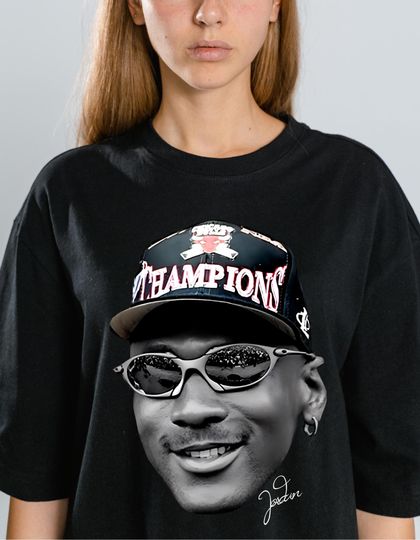 Vintage Jordan Big Head Basketball T-Shirt