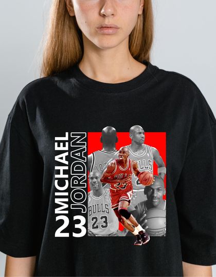 Michael Jordan & Lamine Yamal Soccer T-Shirt with Graphic Design