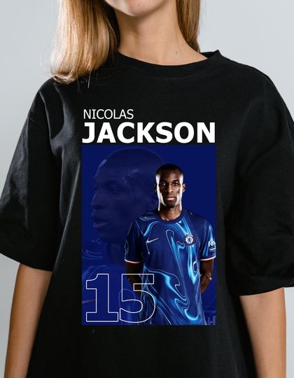 Discover Nicolas Jackson Chelsea FC Soccer T-Shirt