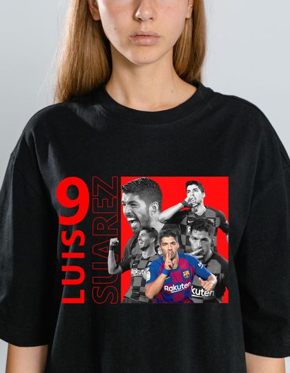 Discover Luis Suarez Soccer Graphic T-Shirt