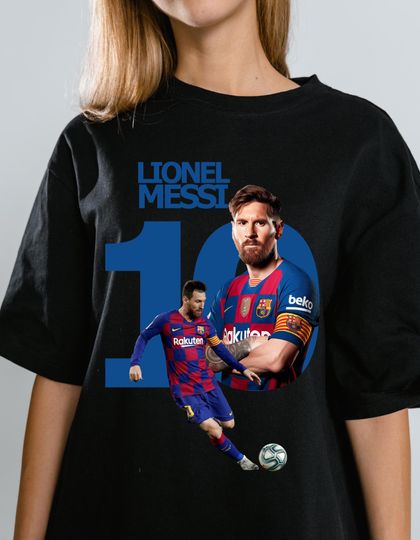 Lionel Messi Soccer Graphic T-Shirt