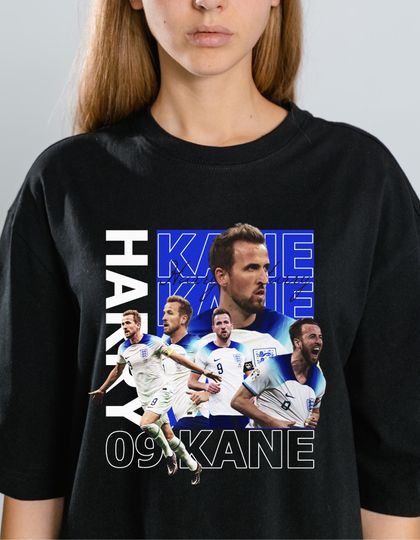 Discover Harry Kane Bootleg Shirt Design: Football DTF Transfer (PNG Digital Download)