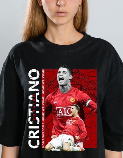 Cristiano Ronaldo Soccer Graphic T-Shirt