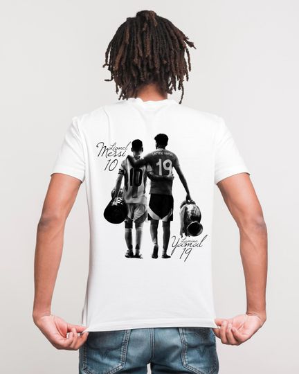 Discover Messi Yamal Soccer Graphic T-Shirts