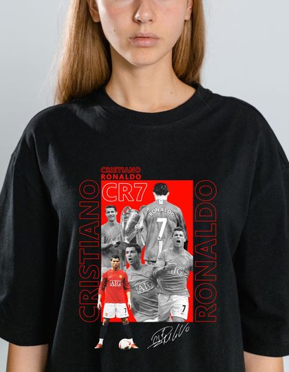 Discover Cristiano Ronaldo Soccer T-Shirt
