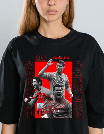 Discover Cristiano Ronaldo Soccer T-Shirt