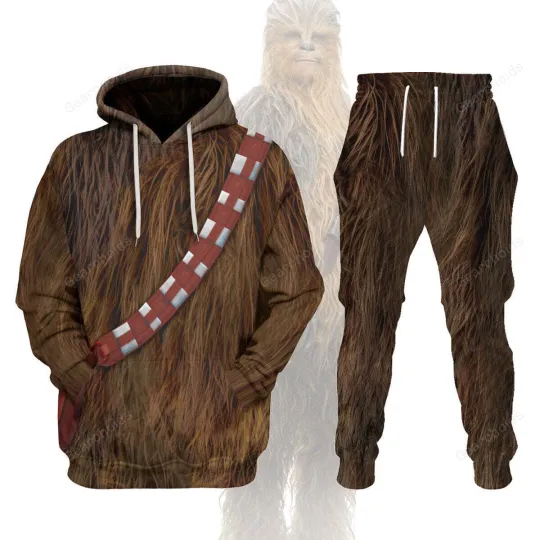 Discover Star Wars Chewbacca Costume Hoodie Sweatpants
