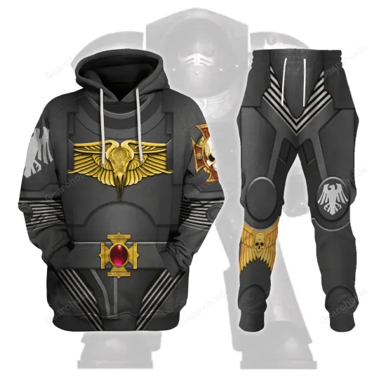 Discover Raven Guard Indomitus Pattern Terminator Armor Hoodie Sweatpants