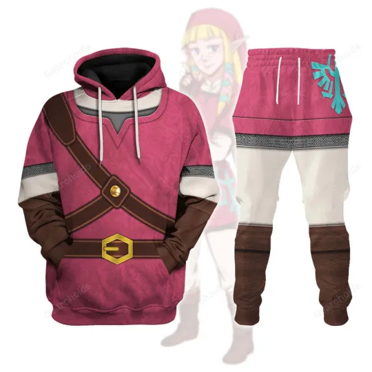 Princess Zelda Skyward Sword Hoodie Sweatpants