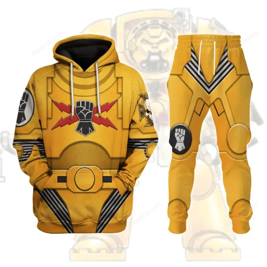 Discover Terminator Armor Imperial Fists - Costume Cosplay Hoodie Sweatpants