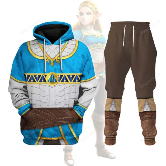 Discover Princess Zelda Attire Hoodie Sweatpants
