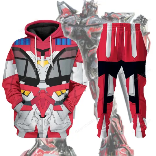 Transformers Sentinel Prime - Costume Cosplay Hoodie Sweatpants