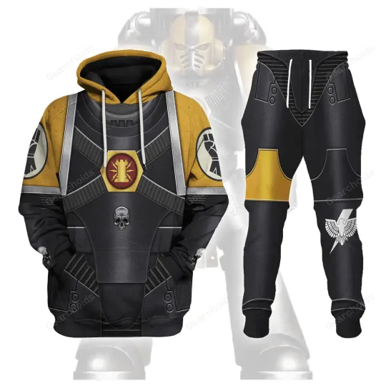 Discover Pre-Heresy Imperial Fists in Mark IV Maximus Power Armor - Costume Cosplay