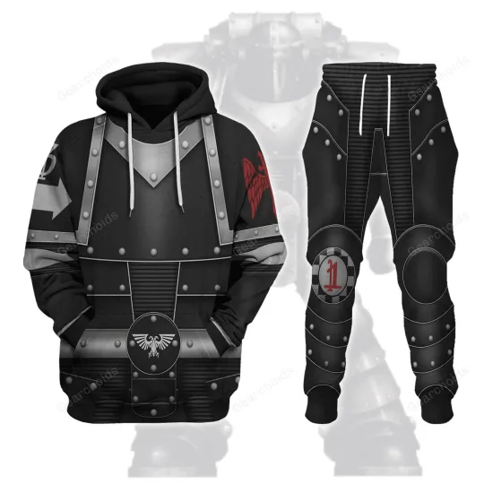 Discover Pre-Heresy Dark Angels in Mark II Crusade - Costume Cosplay Hoodie Sweatshirt