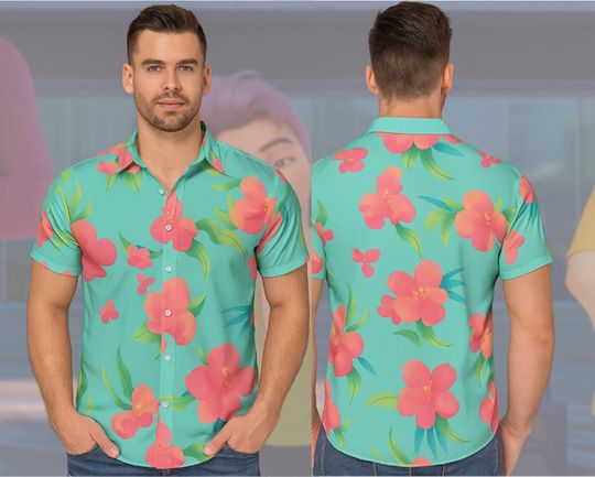 Abby Saja Boys Kpop Demon Hunters Hawaiian Shirt, Abby Saja Boy Cosplay Costume Shirt, Saja Boys Hawaii Shirt, Kpop Demon Hunters Merch Gift