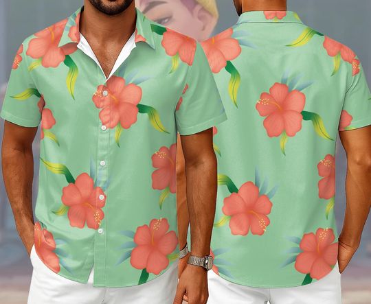 Abby Saja Boys Kpop Demon Hunters Hawaiian Shirt, Abby Saja Boy Cosplay Costume Shirt, Saja Boys Hawaii Shirt, Kpop Demon Hunters Merch Gift