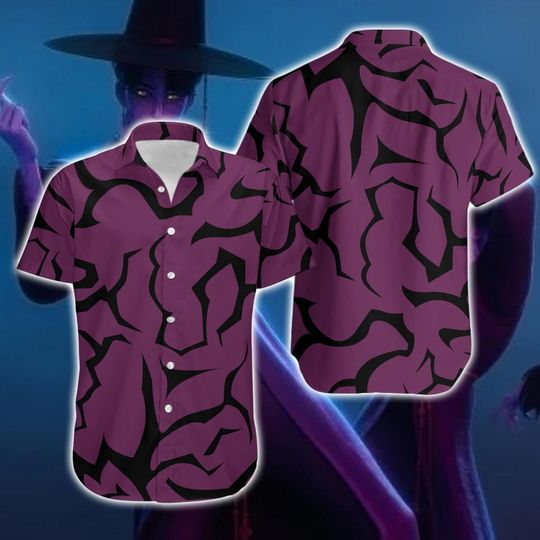 Discover Jinu Saja Boys Kpop Demon Hunters Hawaiian Shirt, Kpop Demon Hunters Movie Inspired Shirt, Saja Boys Jinu Cosplay, Kpop Movie Hawaii Shirt