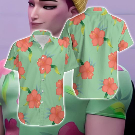 Discover Abby Saja Boys Kpop Demon Hunters Hawaiian Shirt, Abby Saja Boy Cosplay Costume Shirt, Saja Boys Hawaii Shirt, Kpop Demon Hunters Merch Gift