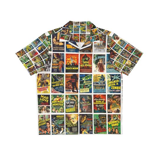 Discover Halloween Horror Hawaiian Shirt