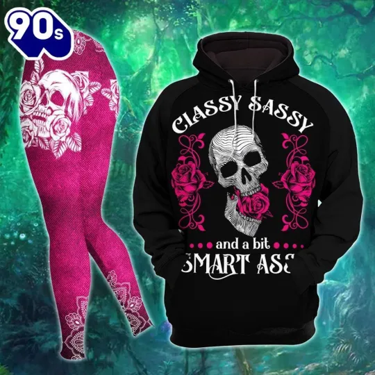 Discover Classy Sassy Skull Combo Hoodie And Leggings