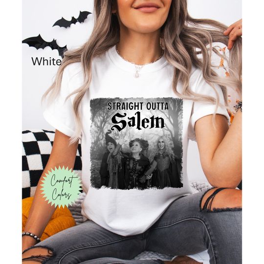 Vintage Halloween Shirt, Witch Shirt, Halloween Occult Shirt, Salem MA, Retro Witch Shirt, Pretty Witch Shirt, Witch Trials