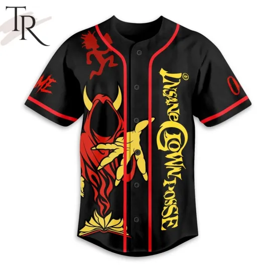 Discover Insane Clown Posse I'm Insane Like A Clown Posse Custom Baseball Jersey