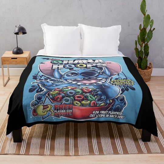 Discover lilo and stitch Throw Blanket