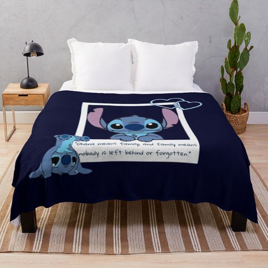 Discover Stitch mood Throw Blanket