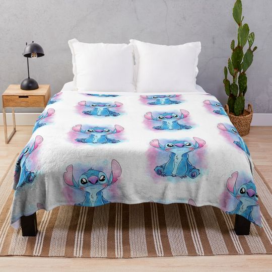 Discover Stitch illustration  Throw Blanket