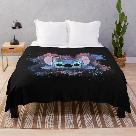 Discover Stitch T-Shirt Throw Blanket