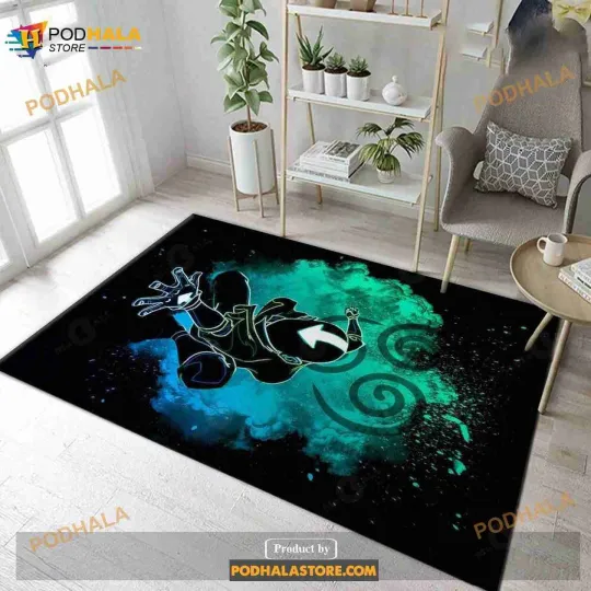 Discover Soul Of The Last Airbender Manga Hero Area Rug Gift For Fans