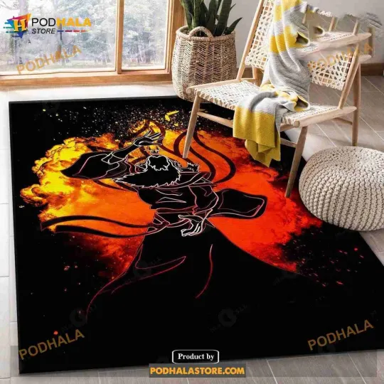 Discover Soul Of The Firebending Area Rug Living Room And Bedroom Rug