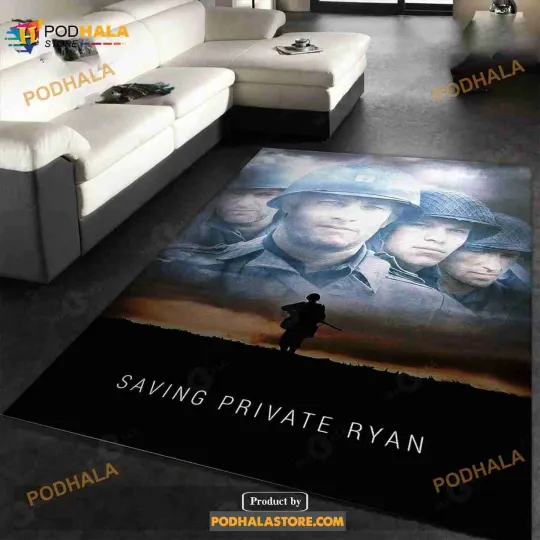 Discover Saving Private Ryan Area Rug Movie Rug Home Us Decor