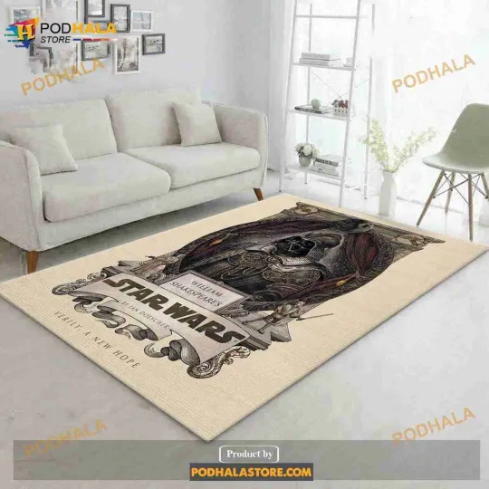 Discover Star War Ver10 Movie Area Rug Living Room Rug Home Decor Gift