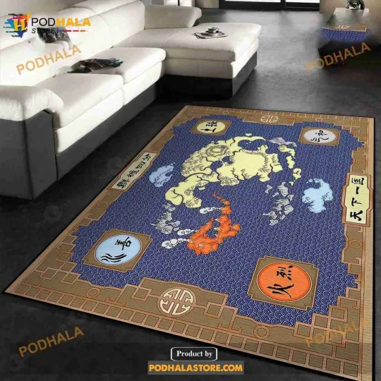 Discover World Of Avatar Area Rugs Anime Movies Living Room Carpet The Us Decor