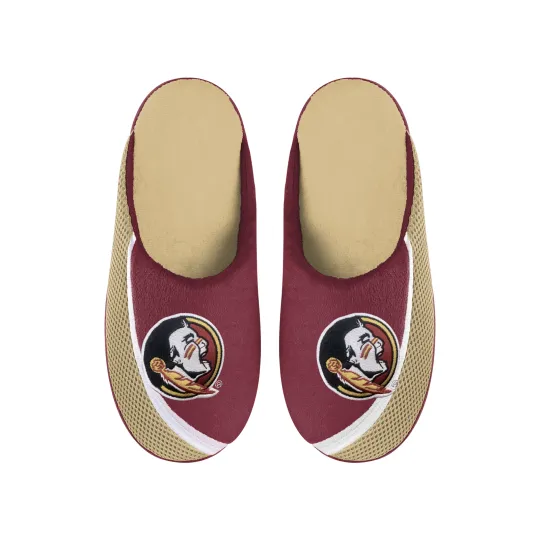 Florida State Seminoles 2022 Big Logo Color Edge Slippers, Gift for Fan
