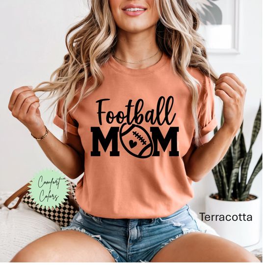 Discover Football Mom Shirt, Cute Football Shirt, Gameday Shirt, Sunday Football, Girl Football Shirt