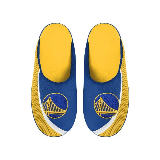 Discover Gollden Sttate Warriiors Big Logo Color Edge Slippers, Gift for Fan
