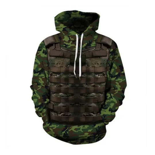 Discover Fake Bulletproof Suit Casual Women Men 3D Print Hoodies Pullovear Sweatshirts