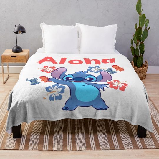 Discover lilo and stitch, lilo, stitch, cartoon, 626, lilo stitch, cimpak Throw Blanket