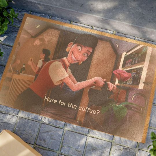 K-pop Demon Hunter Outdoor Welcome Rug | | Rumi Huntrx | Home Warming Gift Idea | Christmas Huntr/x | Halloween | Funny Rug Front Door