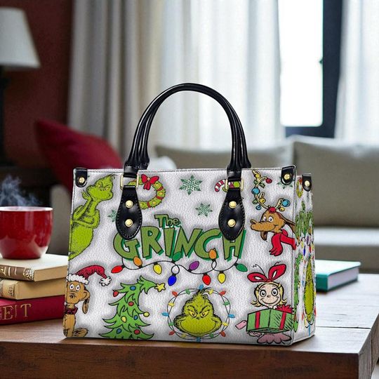 Discover Custom Grin Leather Handbag, Women's Leather Bag Gift